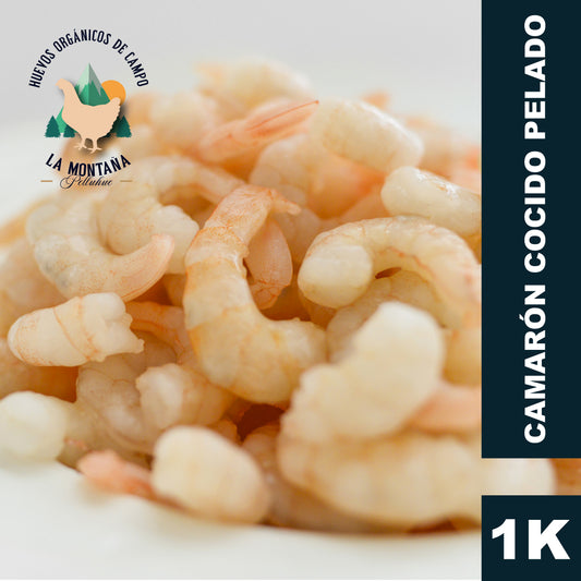 Camarón cocido pelado 100-200 1 Kilo