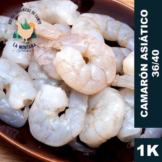 Camarón Asiático 36/40 1 Kilo