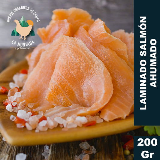 Salmón slice ahumado 200 Gr