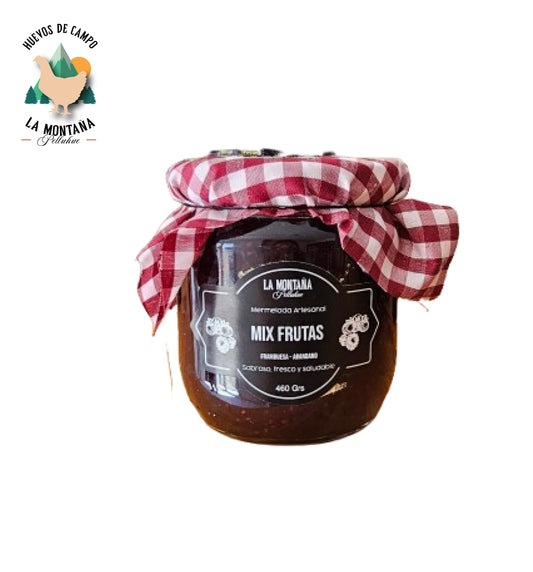 Mermelada mix fruta (arándano - Frambuesa) 460 grs