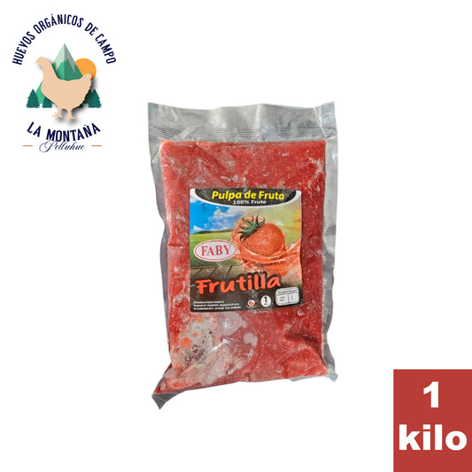 Pulpa frutilla 1 kilo