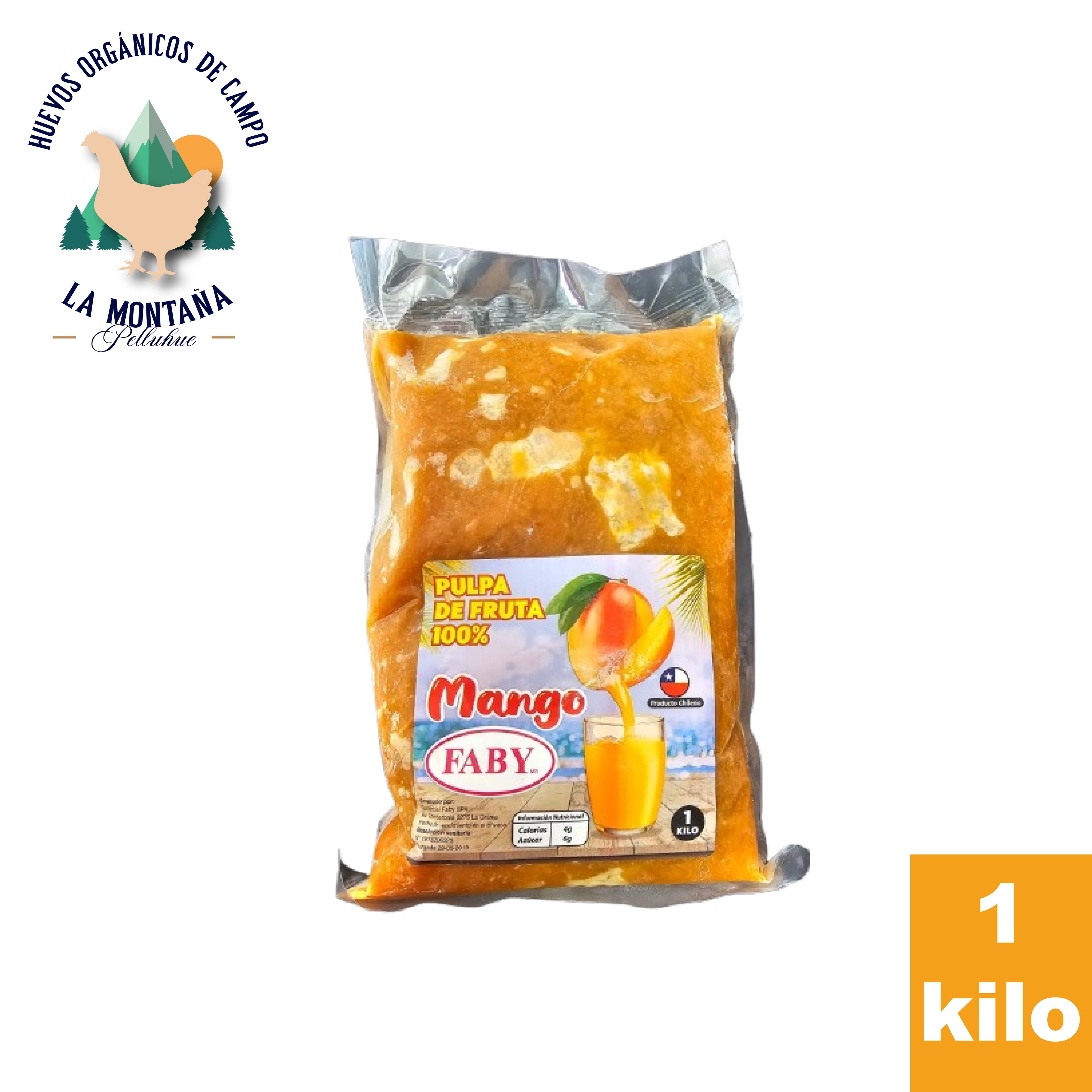 Pulpa mango 1 kilo