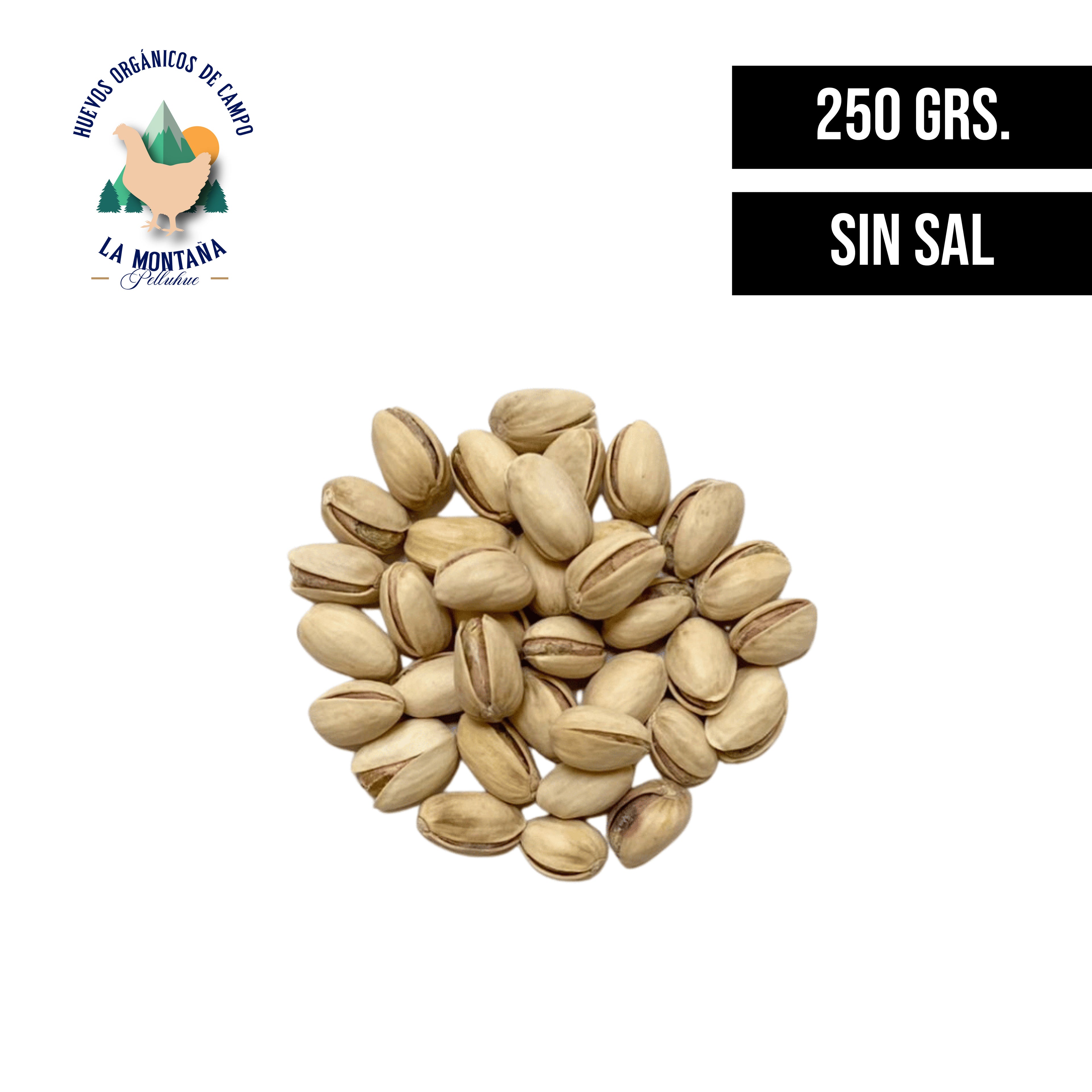 Pistacho sin sal 250 Gr