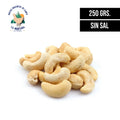 Castañas de Cajú sin sal 250 Gr.