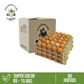 Caja huevos color Super 90 unidades