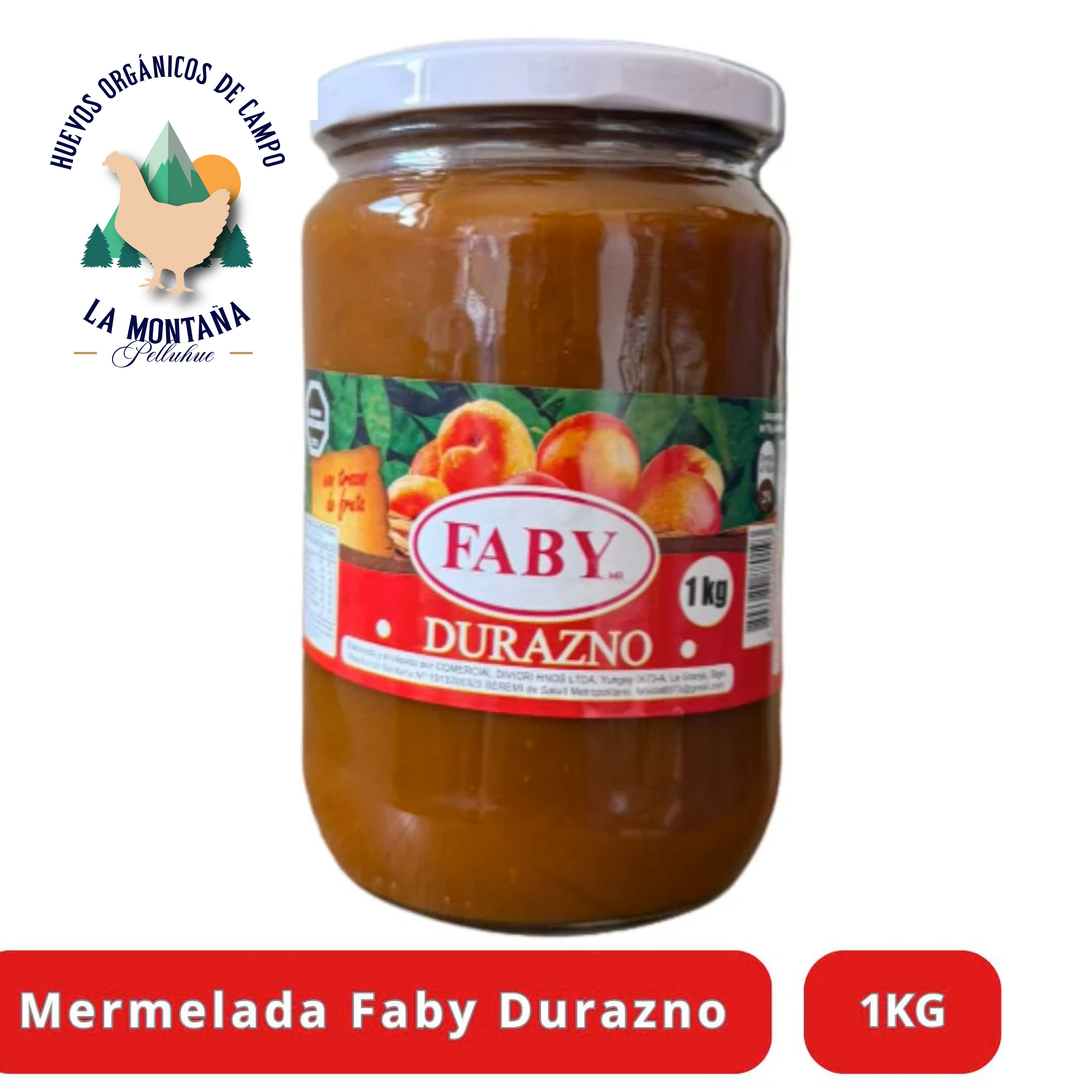 Mermelada durazno 1 kilo
