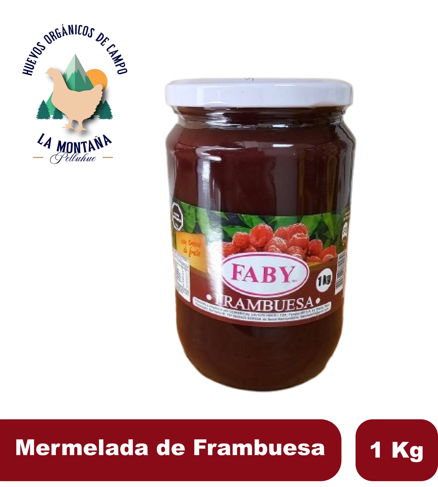 Mermelada frambuesa 1 kilo