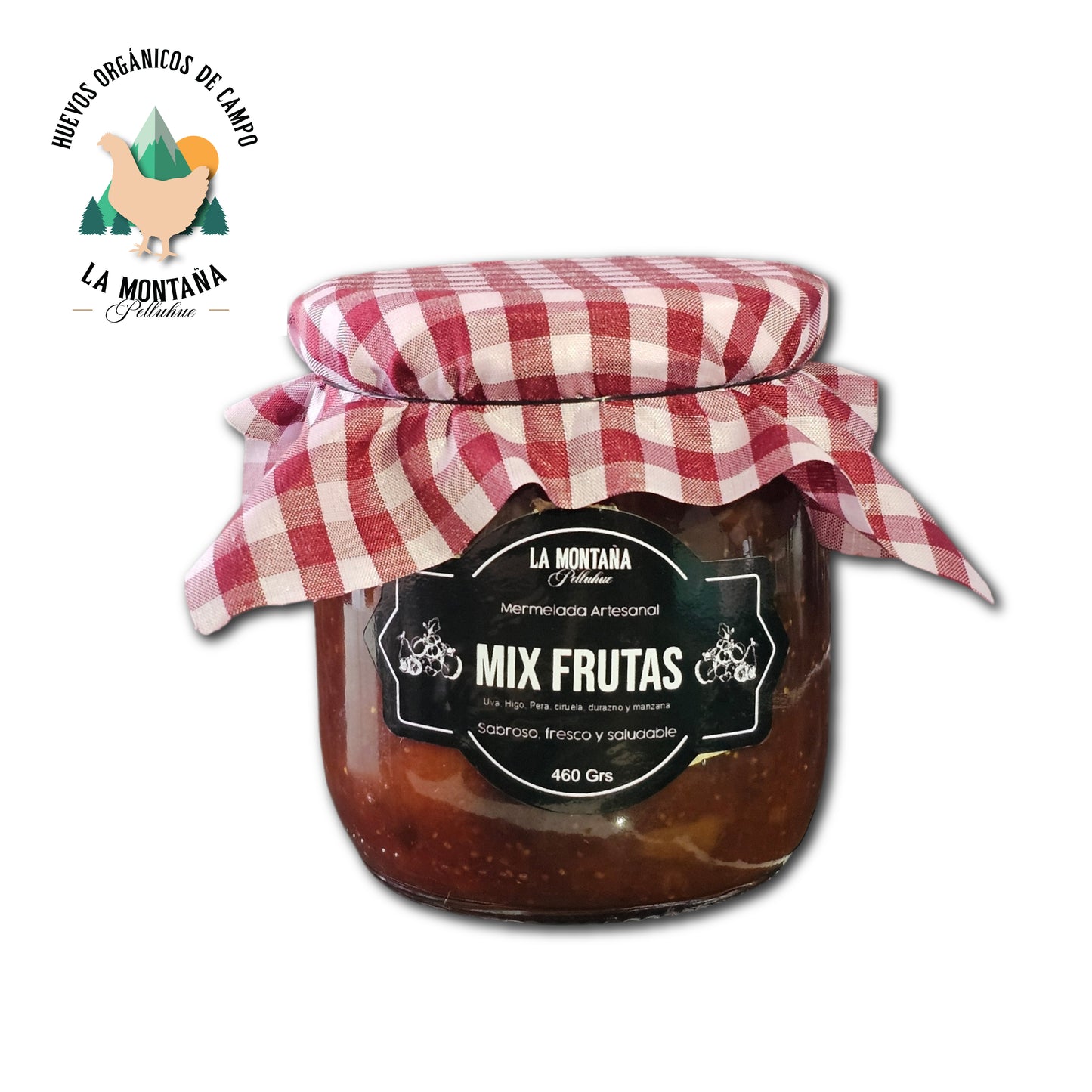 Mermelada mix frutas 460 Grs